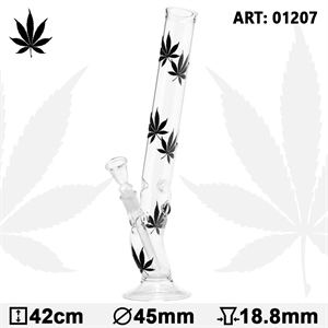 Leaf Bolt Bong - Glas 42cm