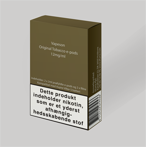 Vapeson E-Pods - Original Tobacco - 12mg