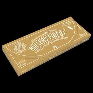 Rollers\' Finest Filtertips, KS Medium Gold, booklet Magnet Pack